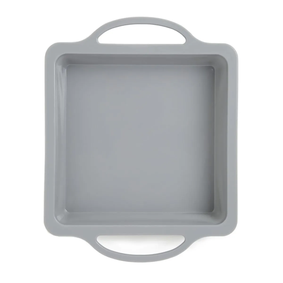 George & Mason - Square Silicone Cake Mould - Grey