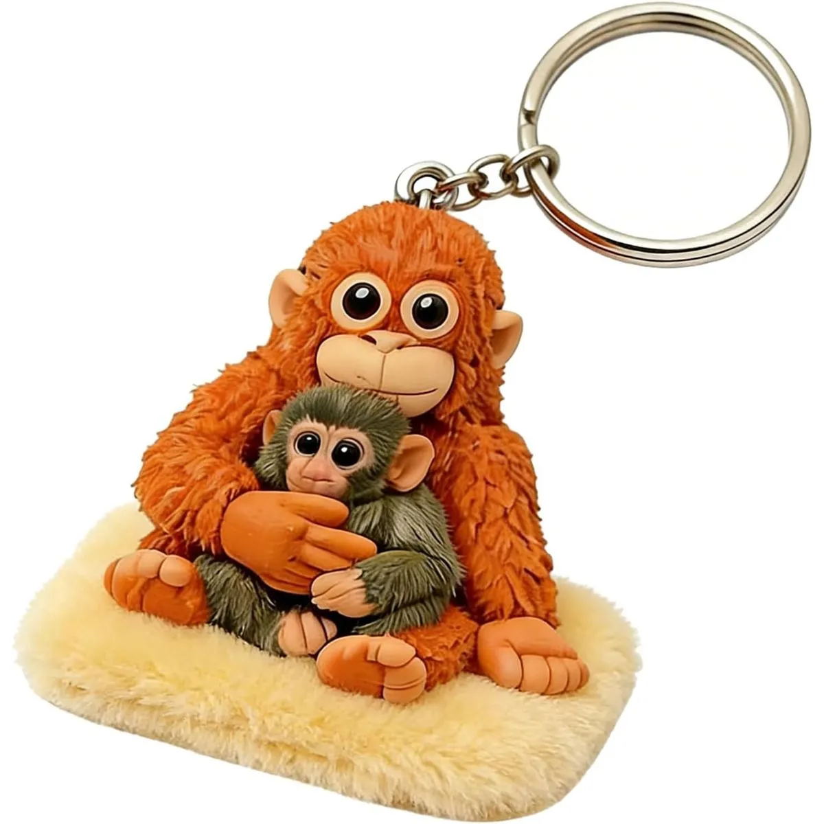 Protect Punch The Monkey Keychain