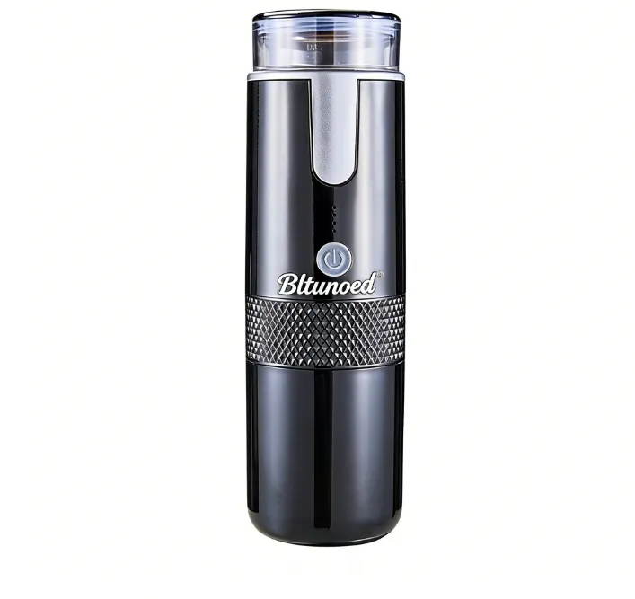 Bltunoed Portable Espresso Machine, Ergonomically Designed, Black