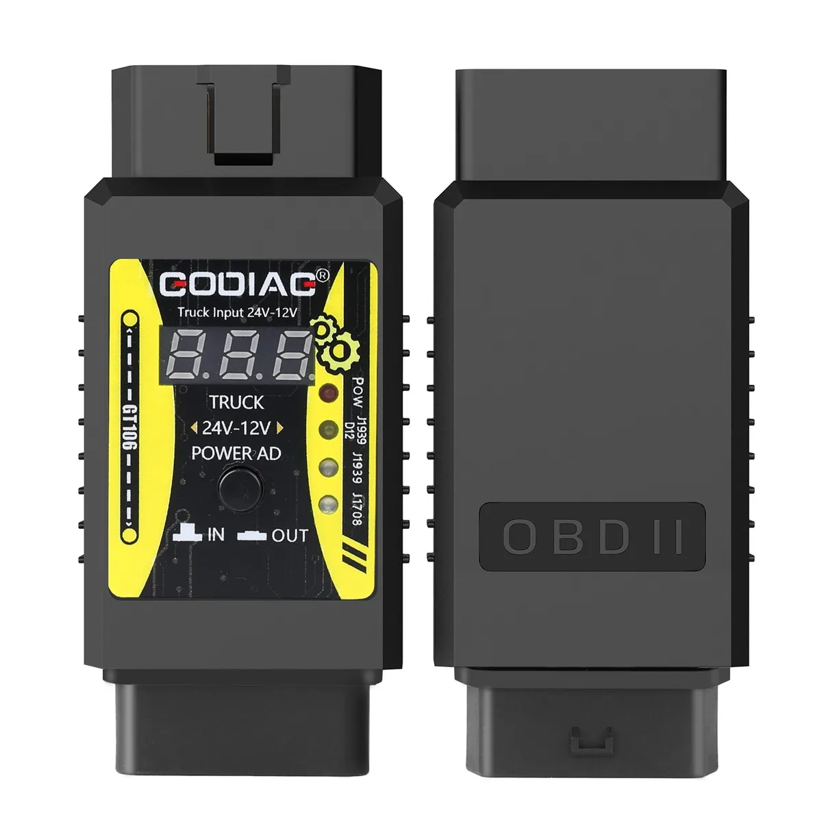 ThinkDiag OBD2 Scanner + GODIAG 12V/24V Truck Adapter Full Software