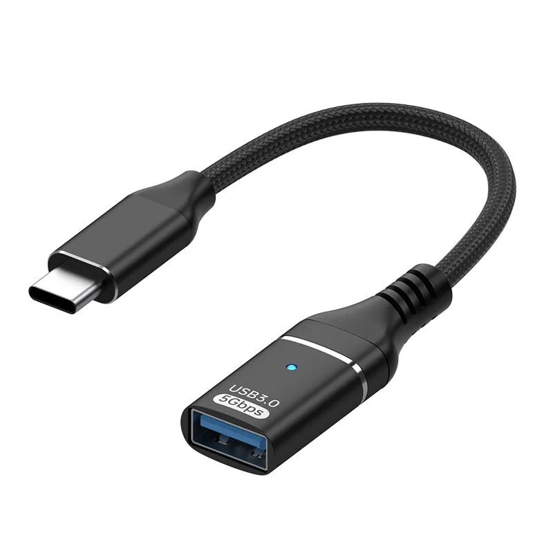 OTG Adapter Cable USB3.0 Adapter Cable Type-C Interface - Black