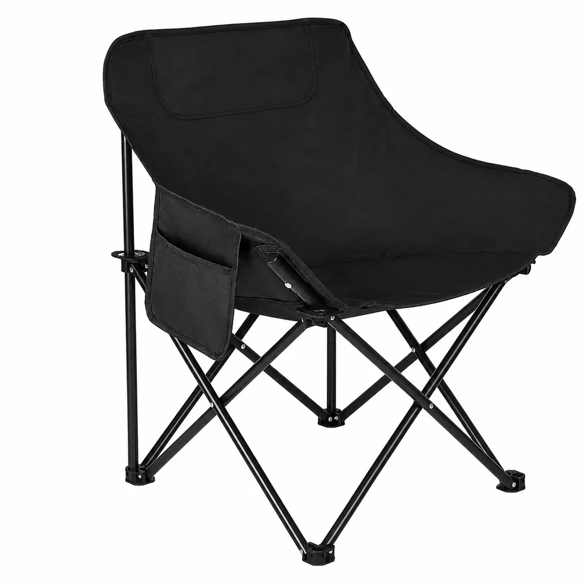 Magnet Trading Foldable Fishing Chair Black