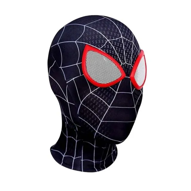 Spider-Man Miles Morales Mask - Black