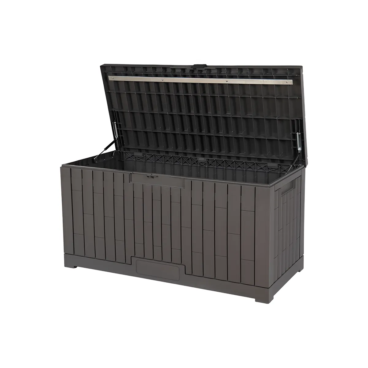 TOXIYA Outdoor Lockable Storage Box Easy Assemble Strong Load-Bearing -302L