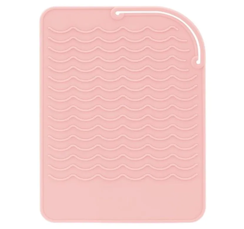 Silicone Heat Resistant Mat Hair Curling Pads for Curling Irons