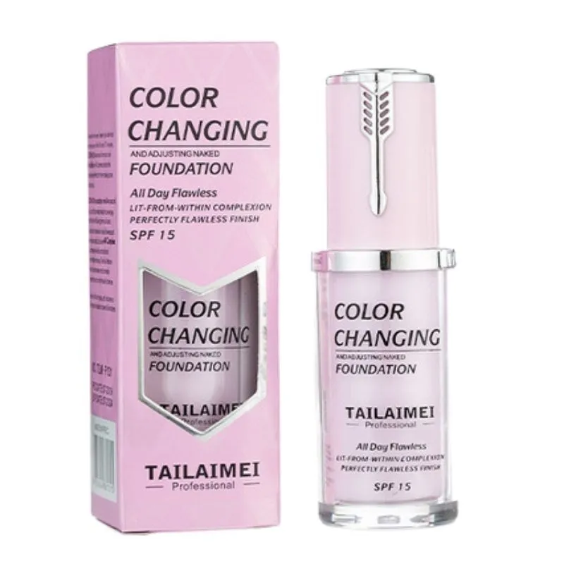 TLM Colour Changing Foundation - Dark Skin Undertone