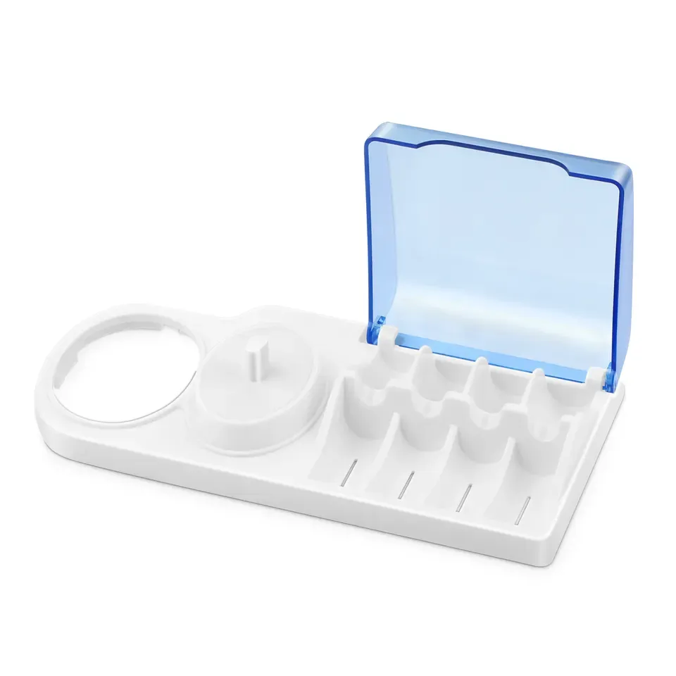 The Sleek Organizer for Oral B Electric Toothbrushes, Heads & Charger