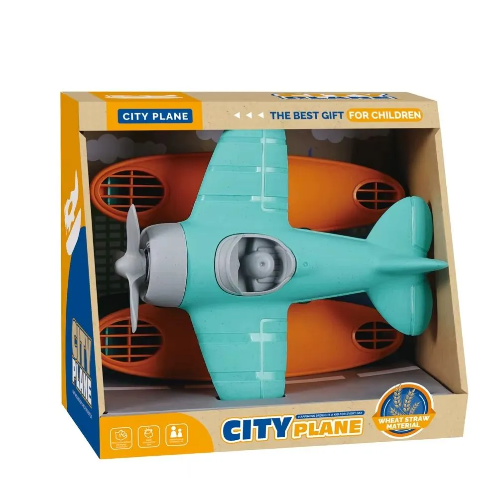 City Aeroplane Toy for Kids | Perfect Gift | Durable Non-Toxic Plane