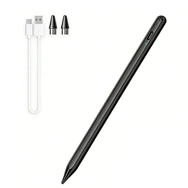 Universal Stylus Compatible with iPad, Android, Samsung & Kindle Tablets - Black