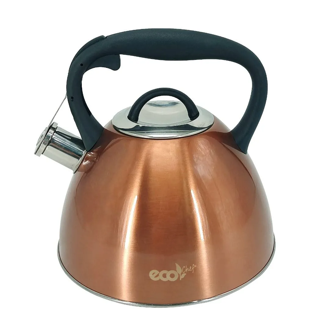 Eco Chef Copper Stainless steel Stainless Steel Stovetop Kettles