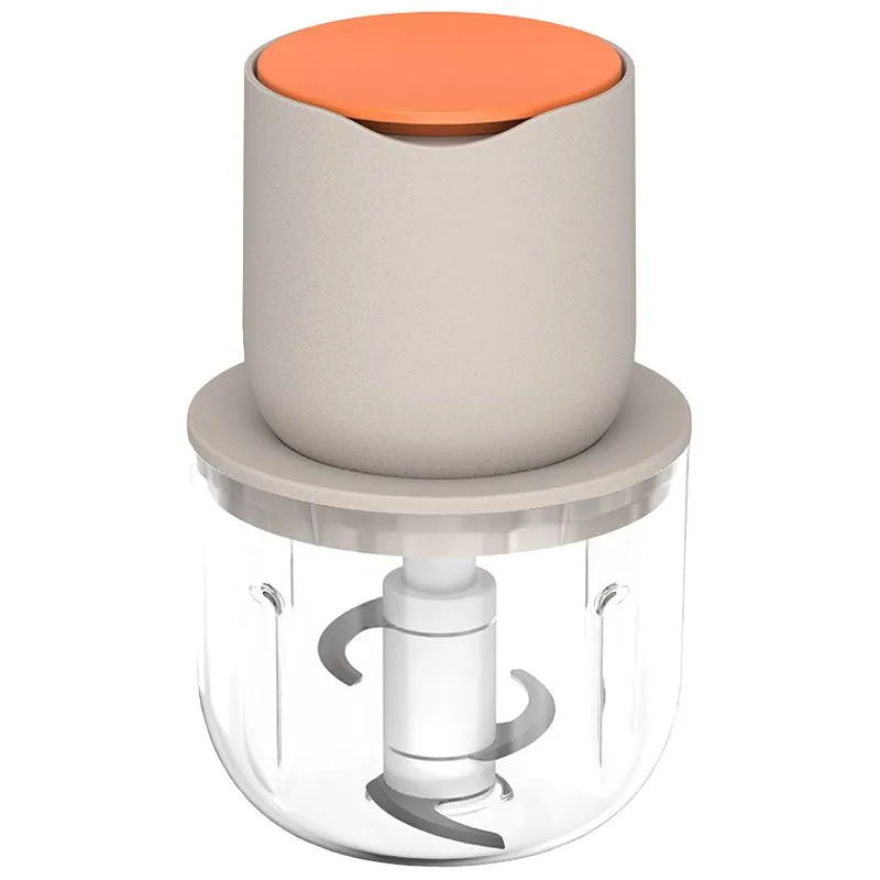 Mini Wireless Food Processor and Chopper with Stainless Steel Blades