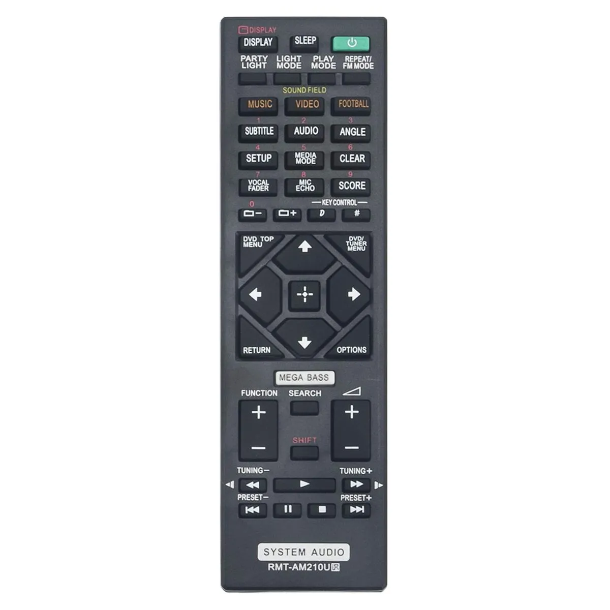 RMTAM210U Replacement Remote Control fits for Sony Home Audio Stereo System