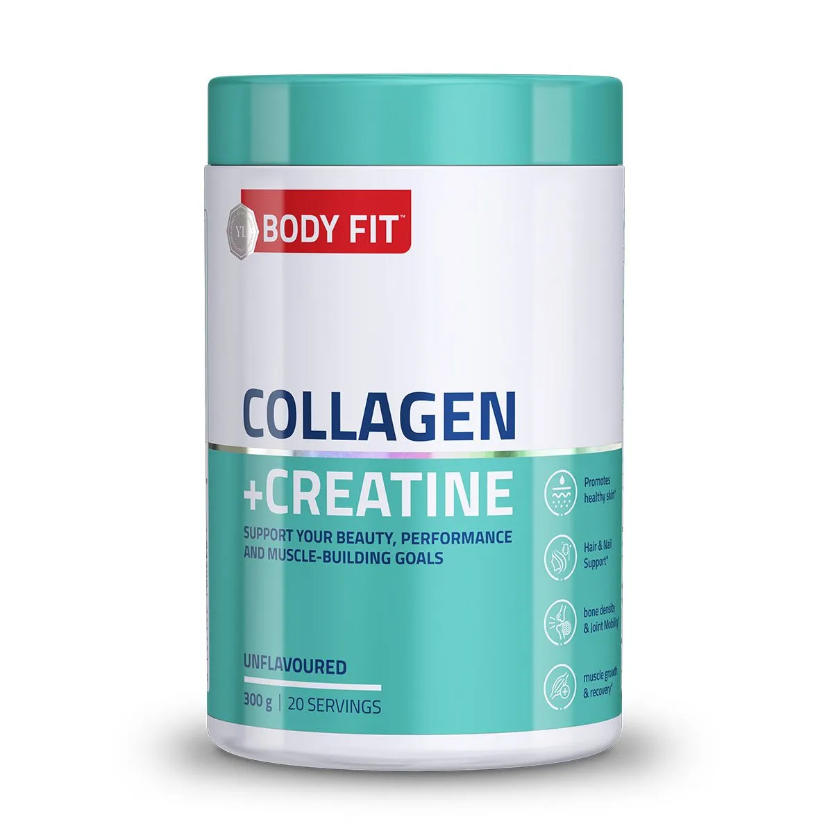 YL Body Fit Collagan and Creatine 300g Unflavored