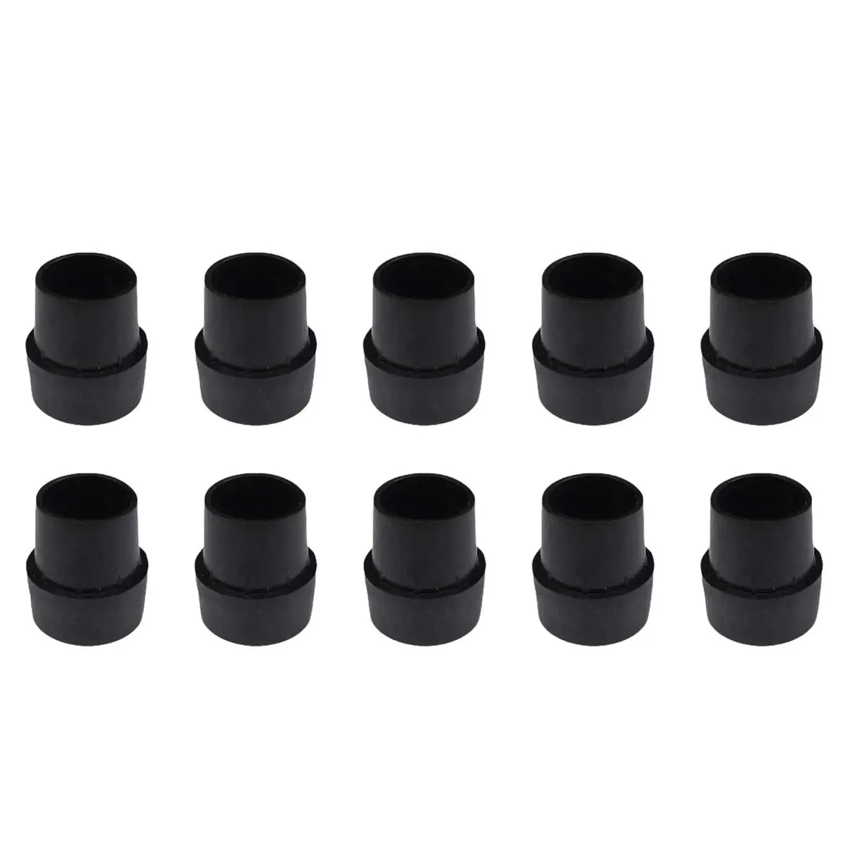 Trampoline Leg Pads Non Slip Black Mute Rubber Easy Installation