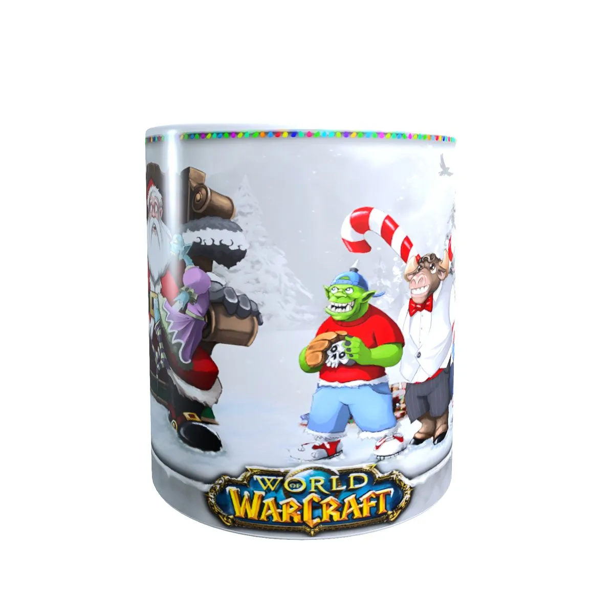 Everyone Loves Santa - World of Warcraft Christmas Coffee Mug