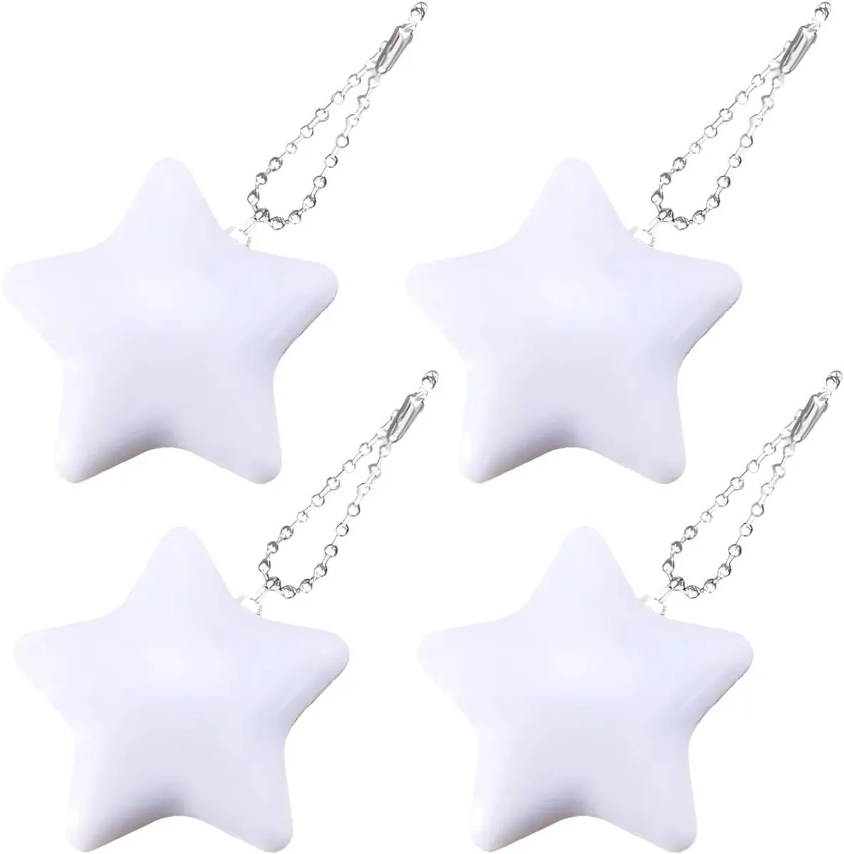 3 In Star Led Purse Light With Chain, Touch Sensor Night Lamp, Portable