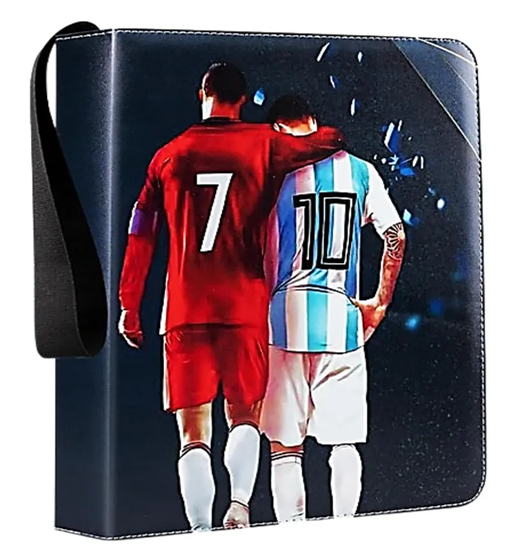 Ronaldo Messi Friendship - 400 Trading Card Binder Folder