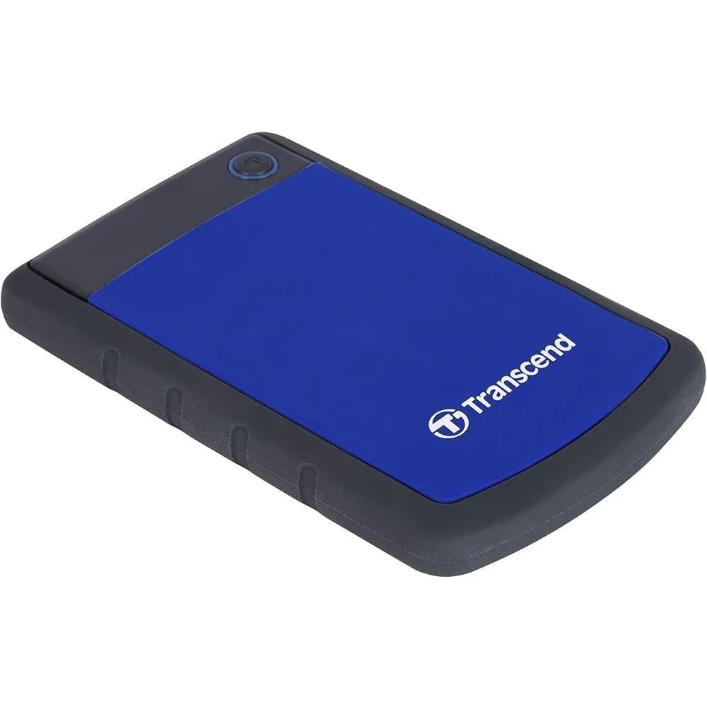 Transcend StoreJet 25H3 2TB Rugged External Hard Drives -USB 3.2 Hard Drive