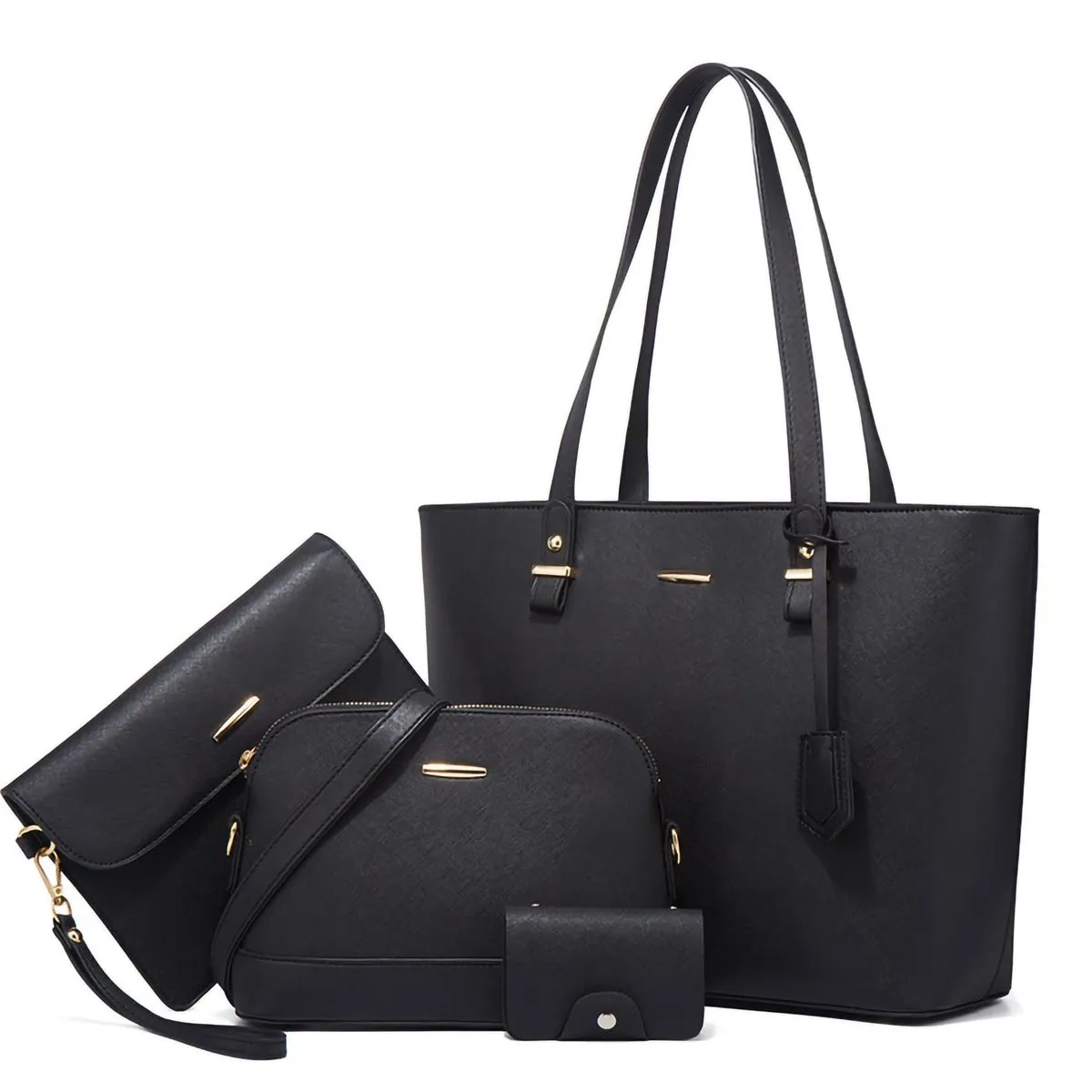 Women Fashion Handbags Wallet Tote Bag Shoulder Bag Set 3 piece
