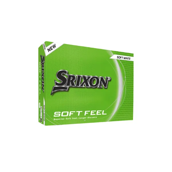 Srixon Soft Feel Golf Balls - 12 Balls - White