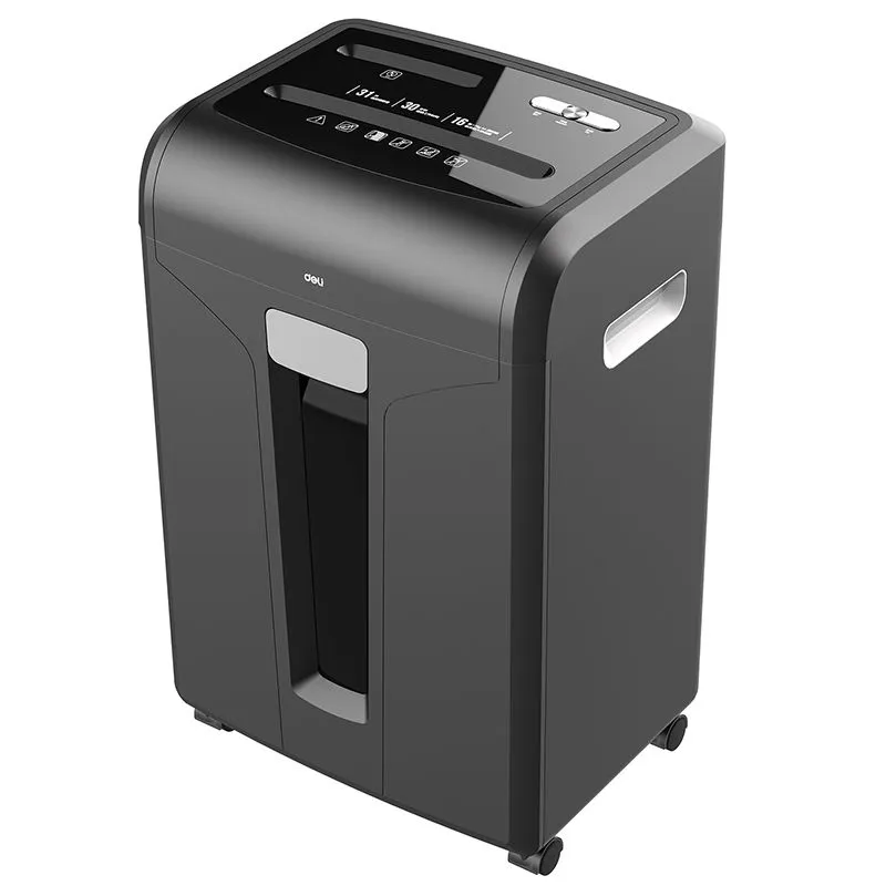 Deli Paper Shredder A4 16 sheet 31L Bin cross cut heavy duty