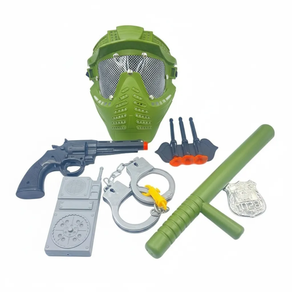 Military Toy Set with Vehicles and Figures for Imaginative Play