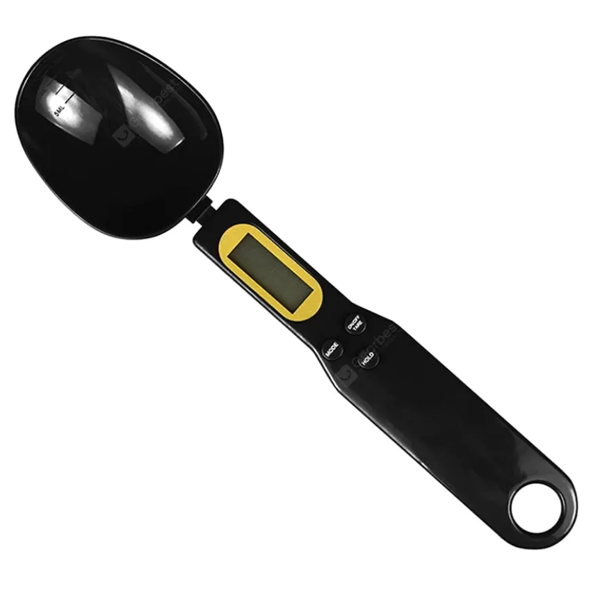Digital Measuring Spoon Scale 500g - Black