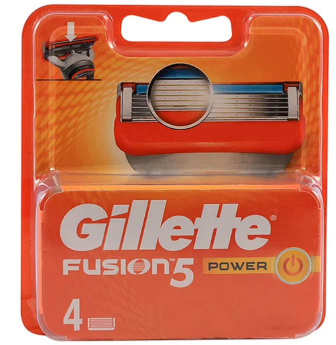 Gillette - Fusion5 Power Razor Blade Refills 4's
