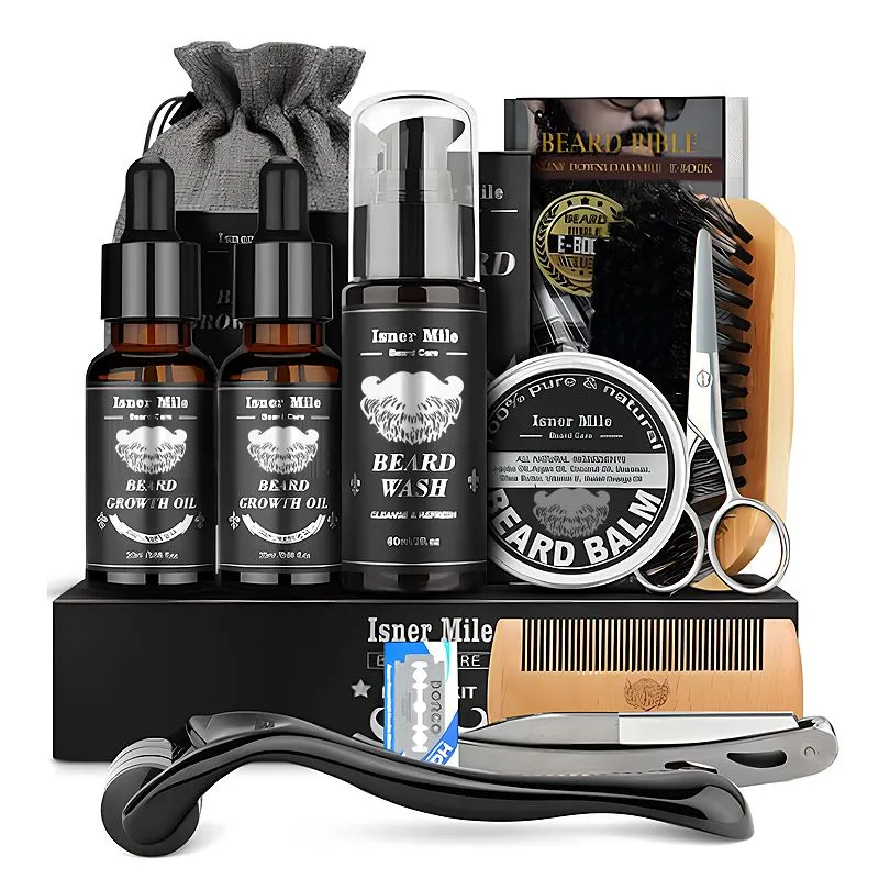 Beard maintenance kit for men - Grooming, trimming and maintenance