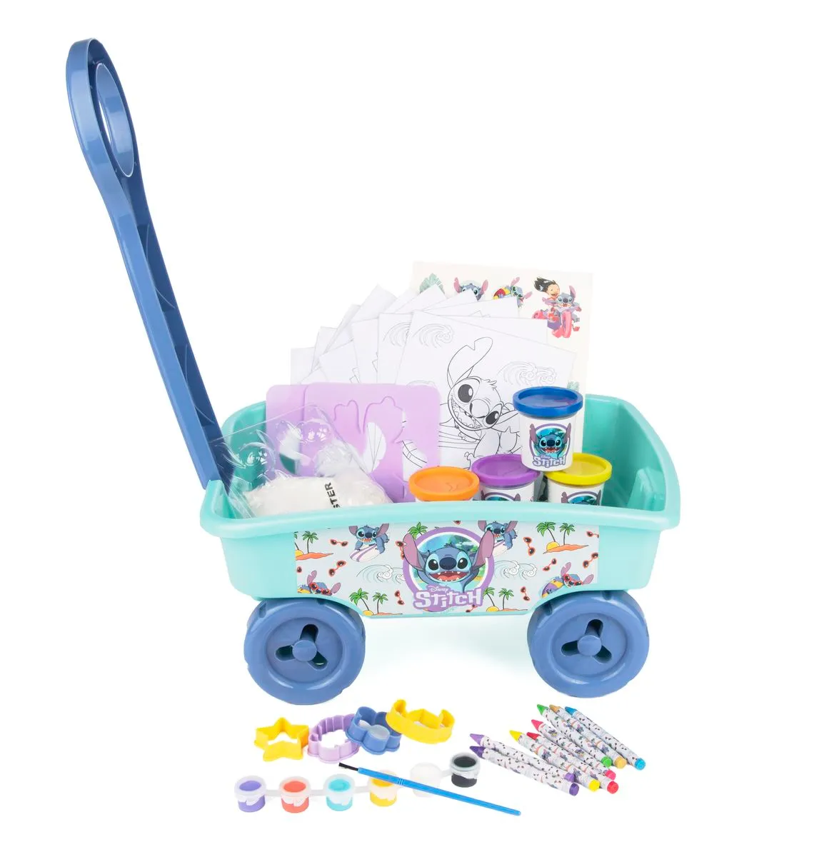 Pull Along Activity Trolley-Stitch