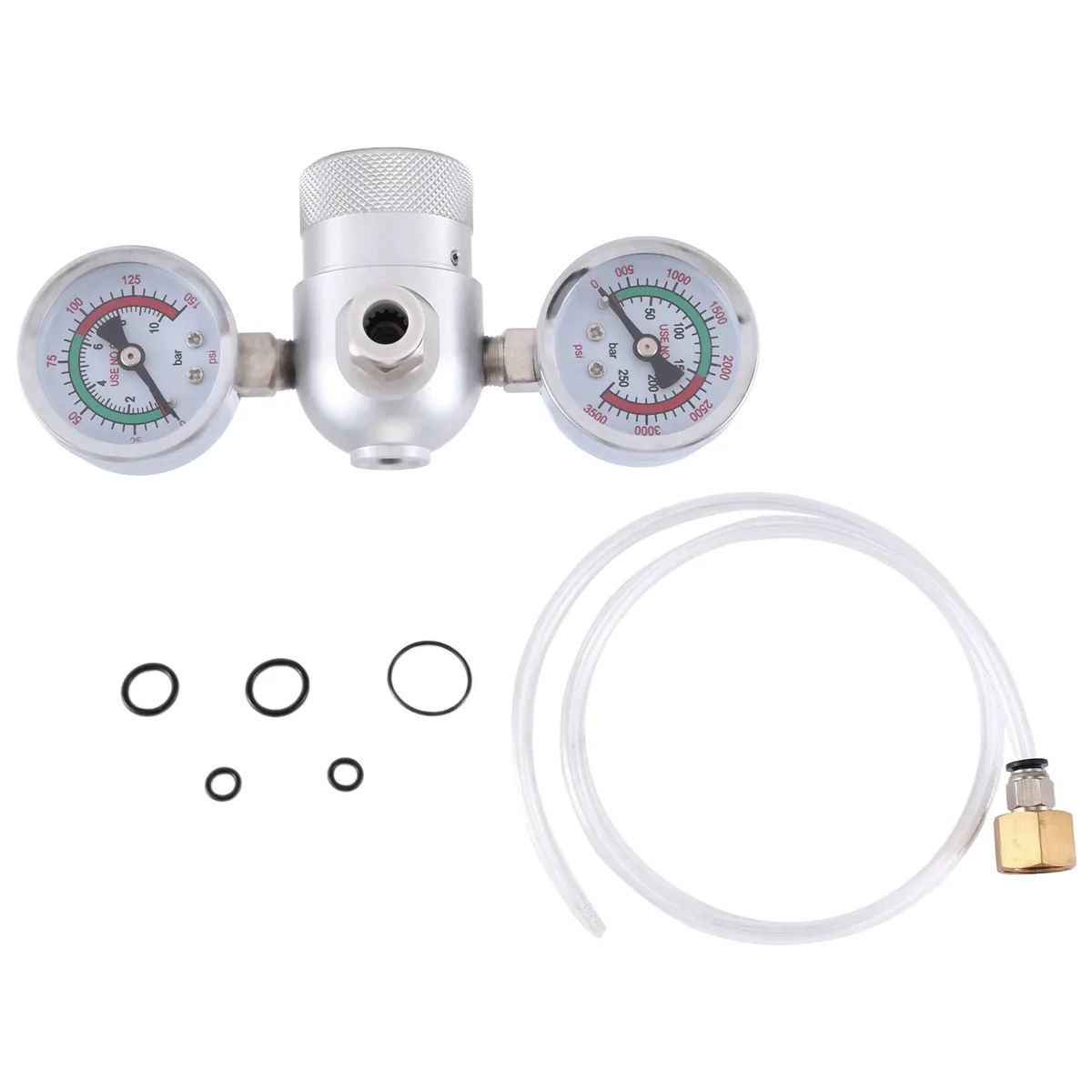 Whipped Cream Pressure Regulator Valve with Hose Compatible with Universal