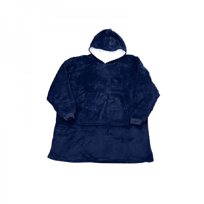 Fashion One-size Ultra-Warm Hoodie - Blue