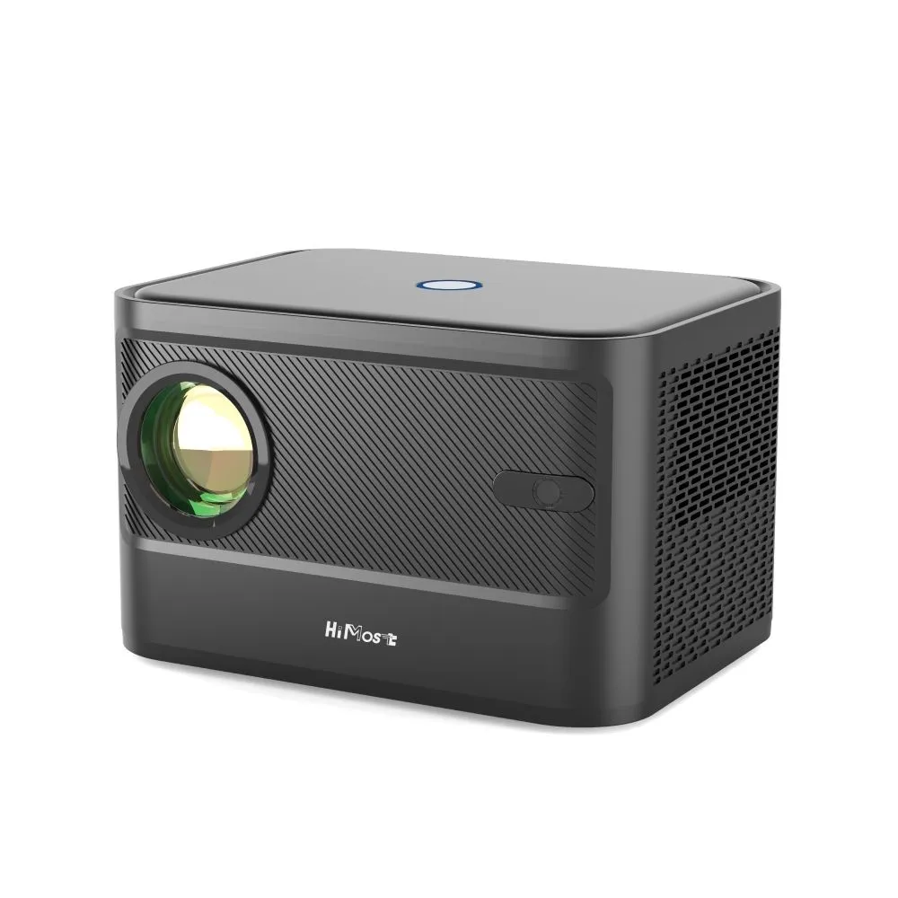 HiA40C 4K Support HD Projector with Android TV APP WiFi Wireless Mirroring - Gunmetal Grey
