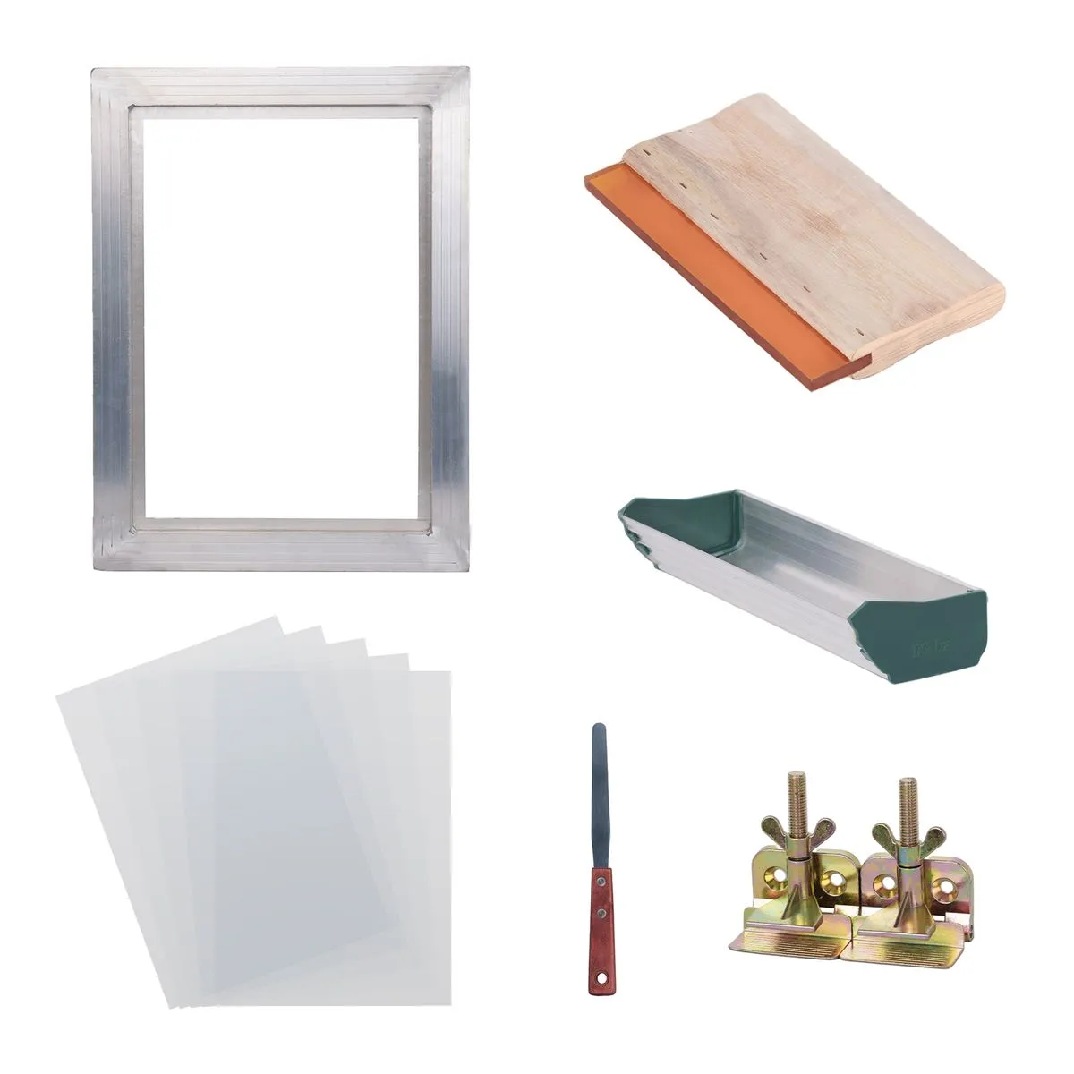 Professional Silk Screen Printing Kit DIY Screen Printing for T-Shirts
