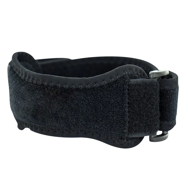 Compression Knee Strap, Shock-Absorbing Meniscus Protection for Sports