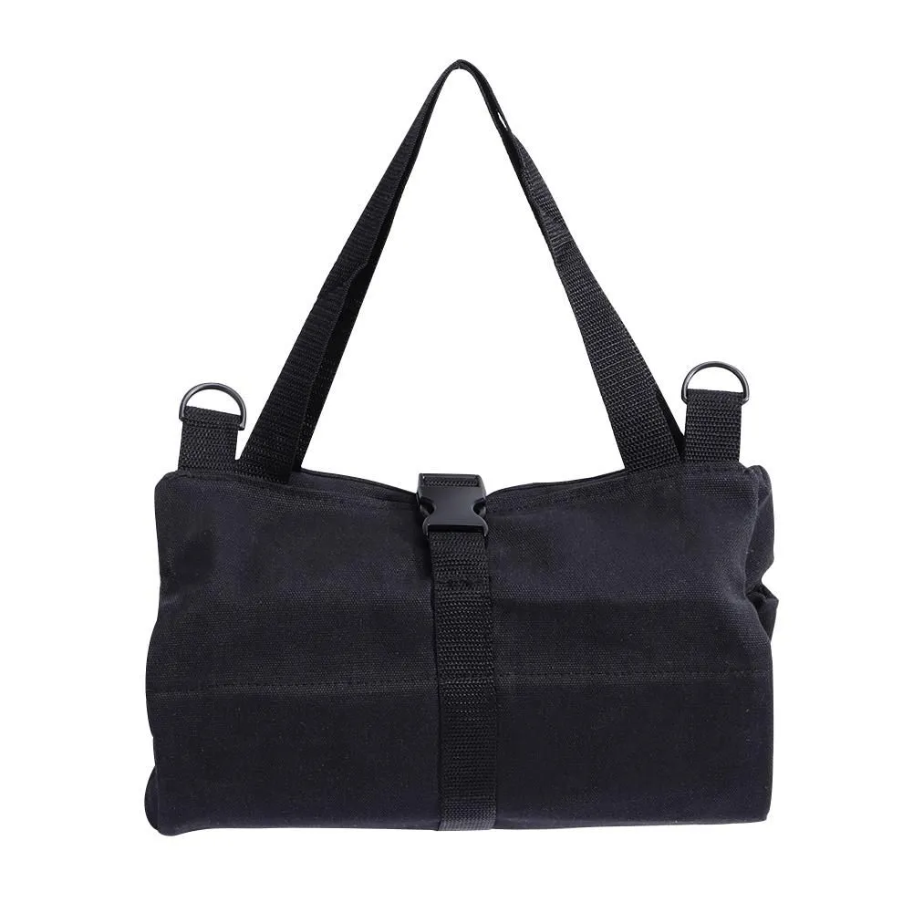 Multi-Purpose Hanging Tool Roll Bag with 5 Zippered Pockets Waterproof