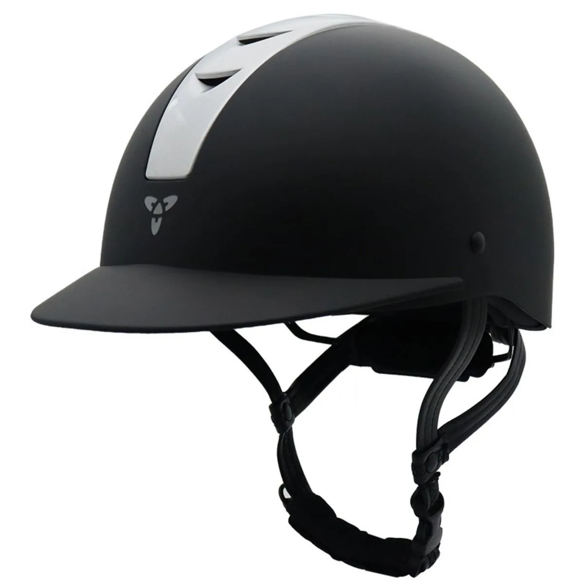 Equestrian Safety Helmet Horse Riding Helmet Size 54-58CM Unisex - Silver