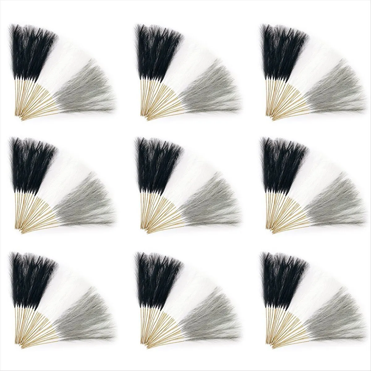 150 Pcs Faux Grass Decor 55Cm Tall Artificial Grass for Decorations