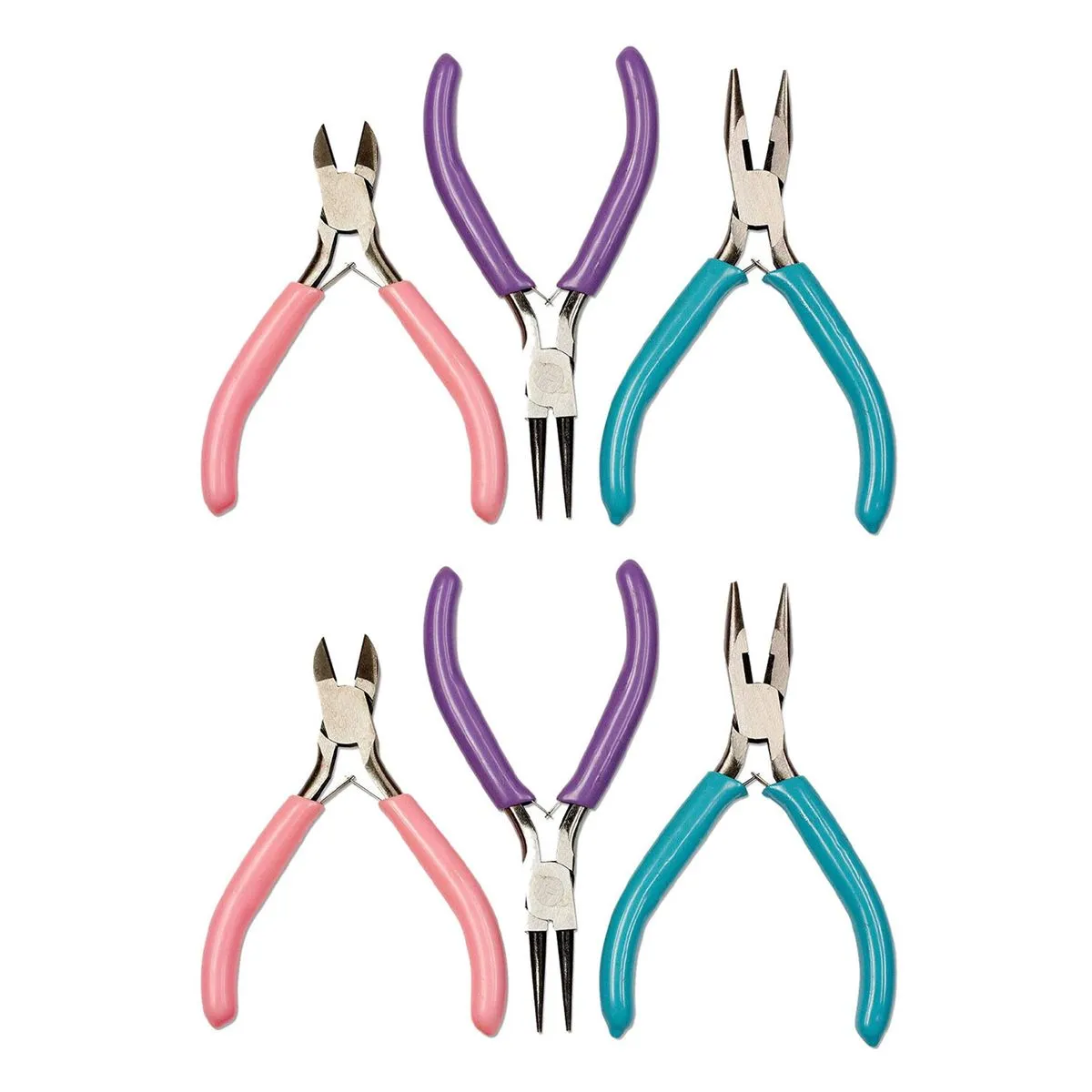 3Pcs Diy Craft And Jewelry Tool Chain Nose Cutter Round Nose Plier