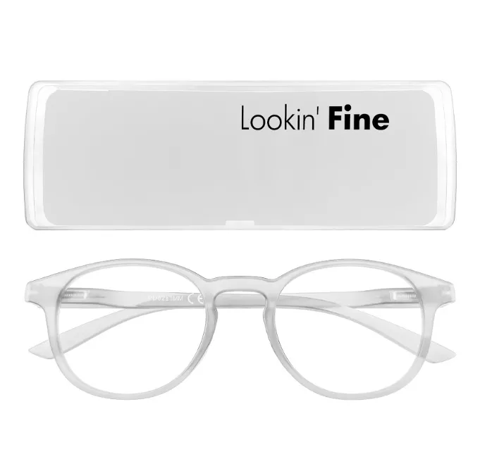 Lookin' Fine - Round Crystal Reading Glasses