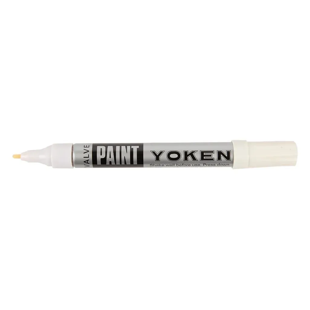 Yoken Paint Marker Fine White x 2