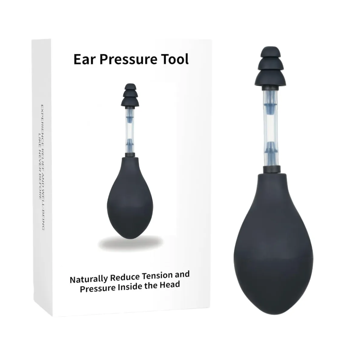 Tension Relieving Ear Pressure Tool - Black