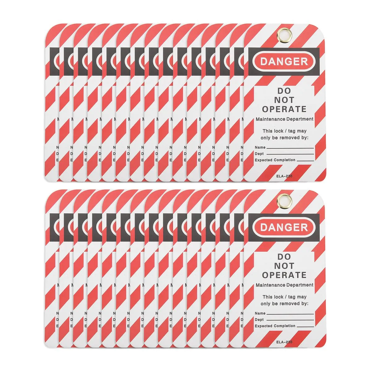 30 Pieces Lockout Tags Gift Set