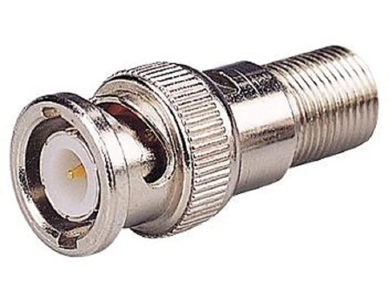 Space TV BNC Male to F Female Connector 10 pack