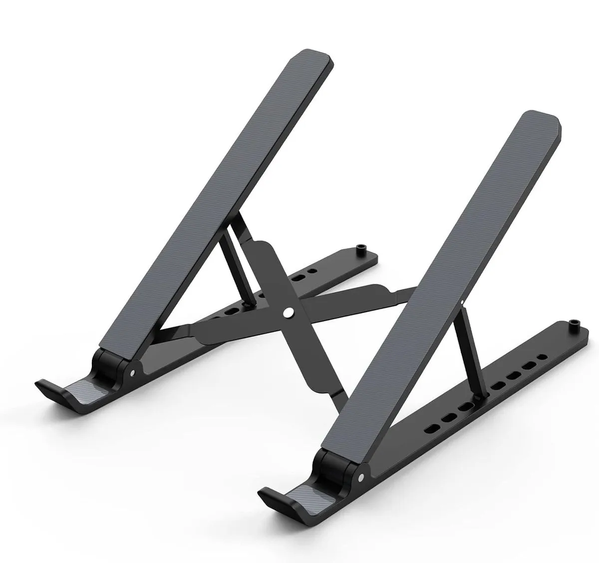 Laptop Stand for Desk, Adjustable Notebook PC Riser ABS+Silicone Foldable