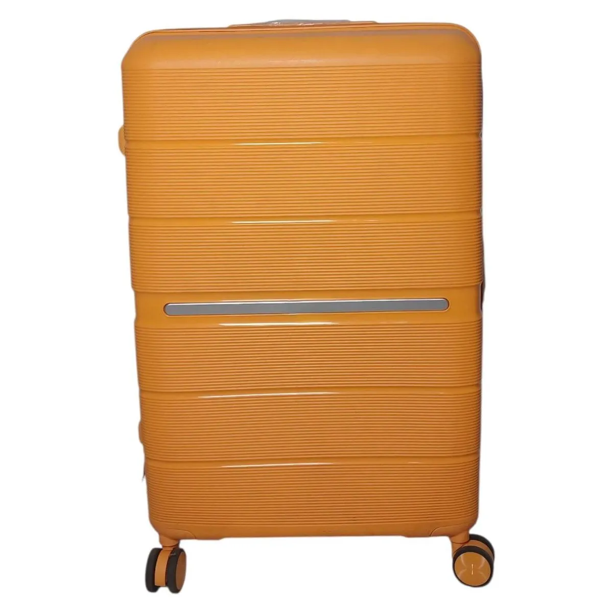 Unbreakable 3-Piece Orange Luggage Set - 23 , 27 & 30 Spinner Suitcases