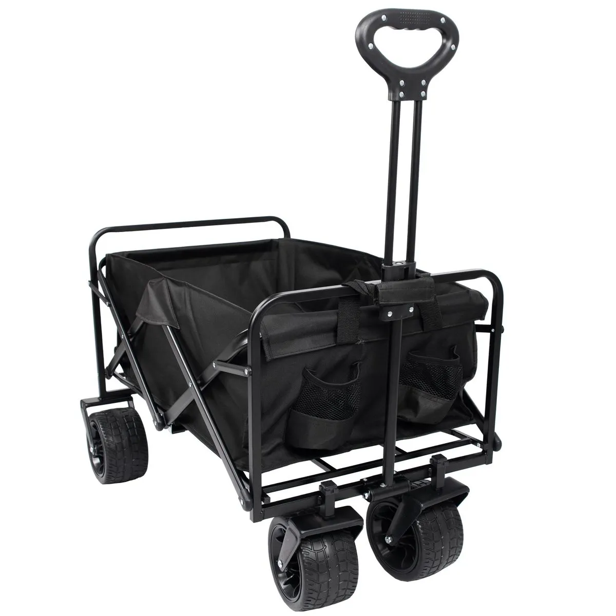 Foldable Compact Outdoor Adventure And Camping Utility Wagon