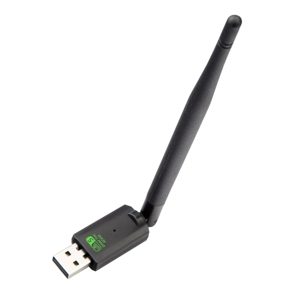 3pcs Dual Band USB Wifi 650Mbps Adapter 2.4GHz 5GHz WiFi with Antenna