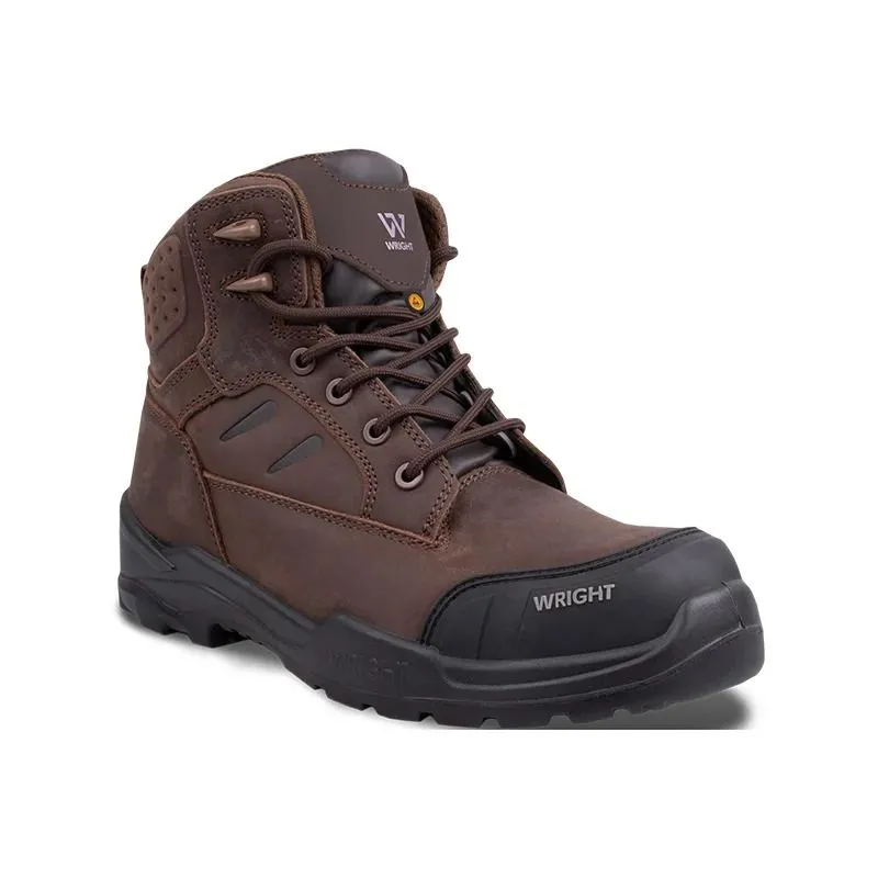 WRIGHT Sierra Safety Boots Brown