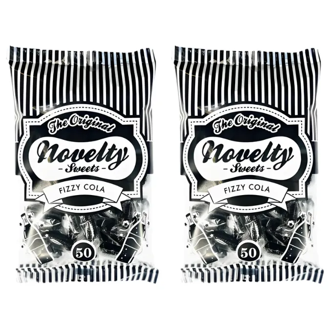 The Original Novelty Sweets Fizzy Cola - 255g (Pack of 2)
